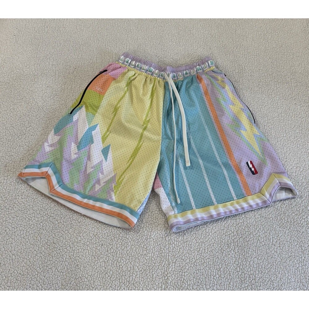 Trillest x Who Cares What The Pastel Shorts Sz Small S Easter Basketball